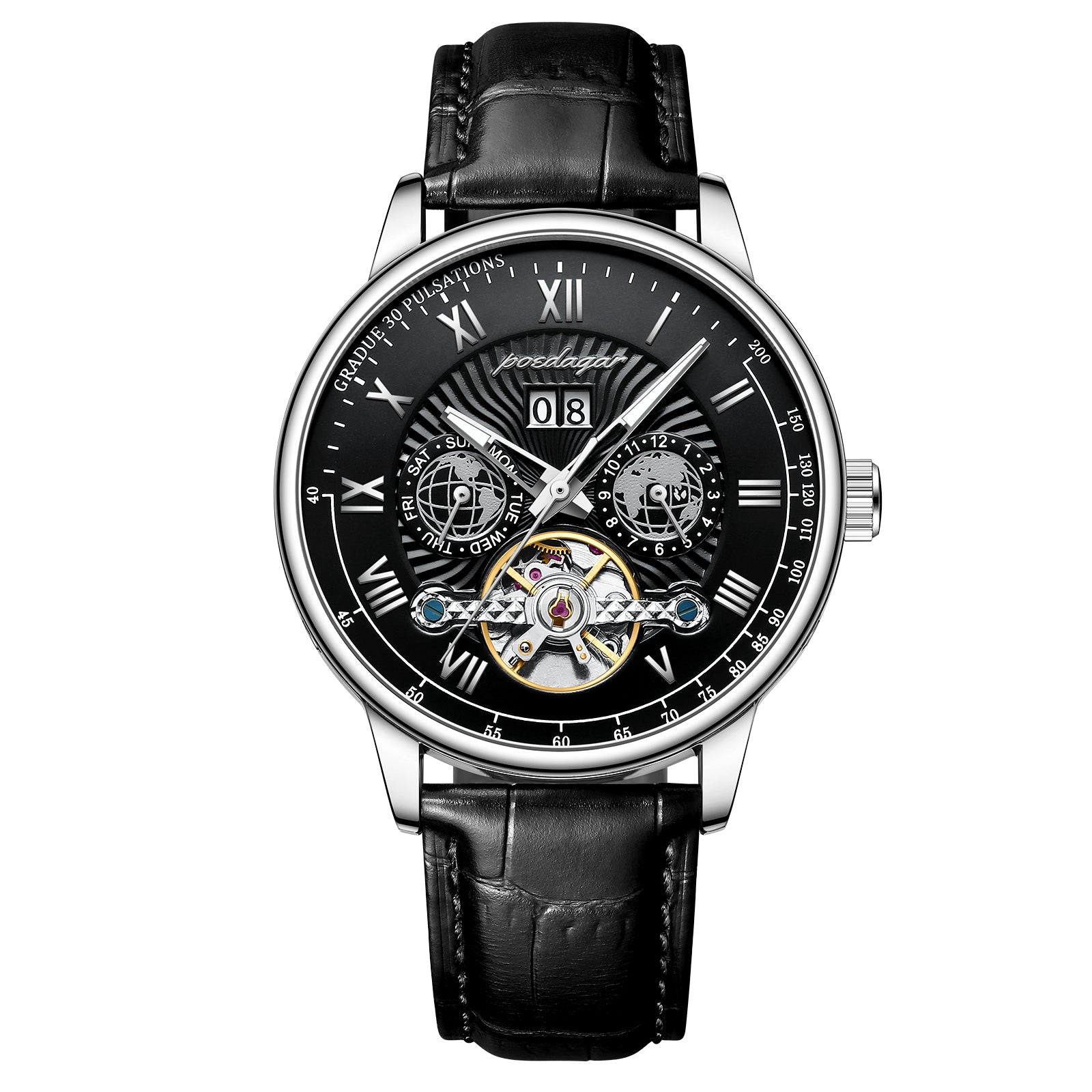Voyager Rose Gold Automatic Watch