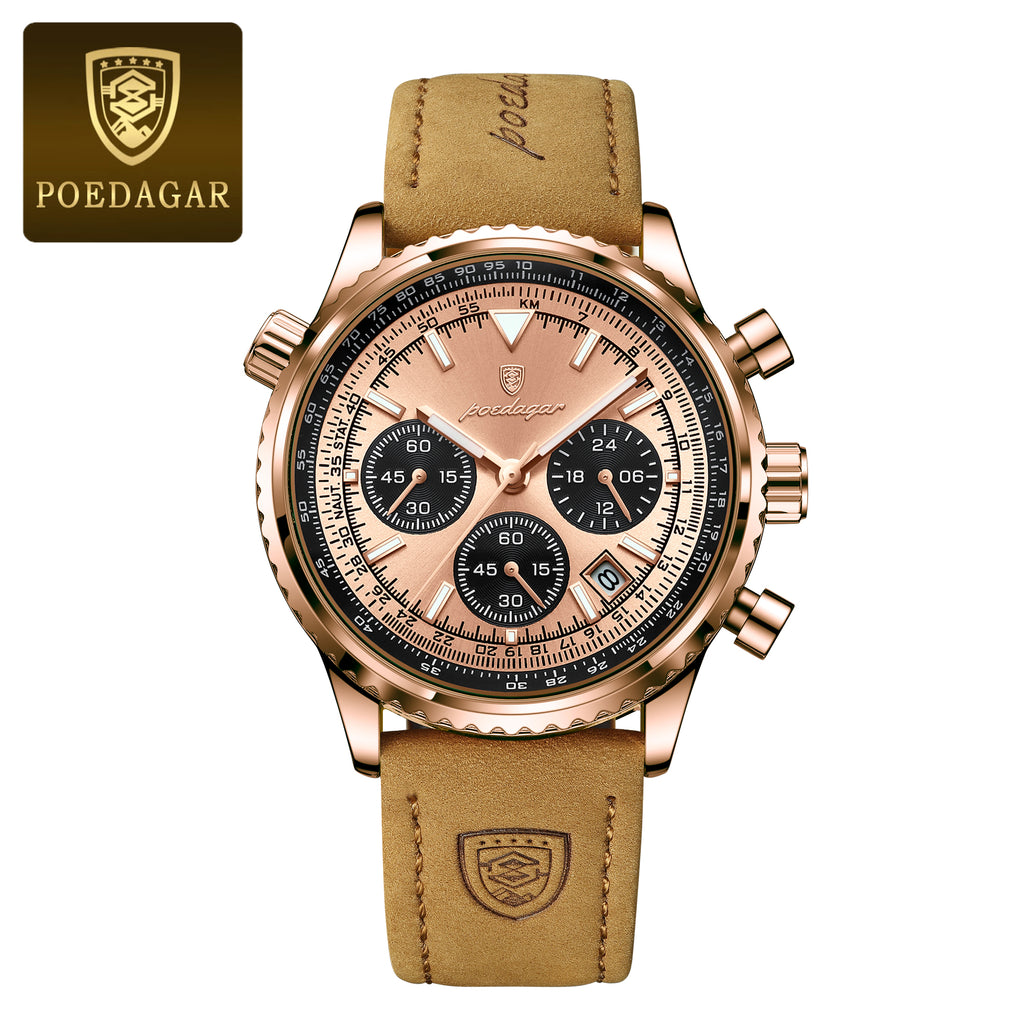Prescott Leather Watch