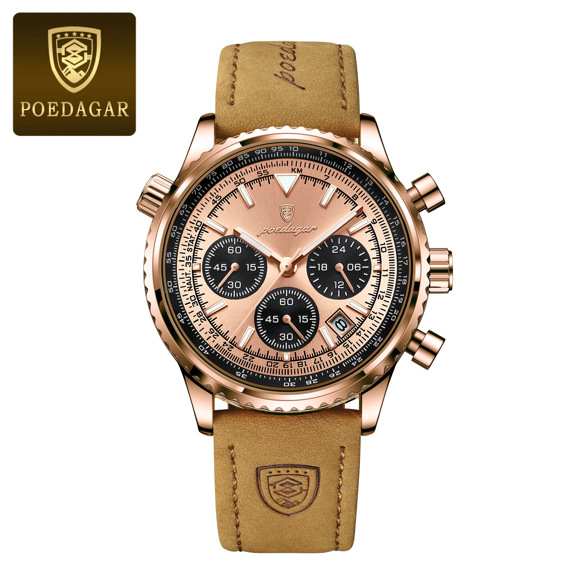 Prescott Leather Watch