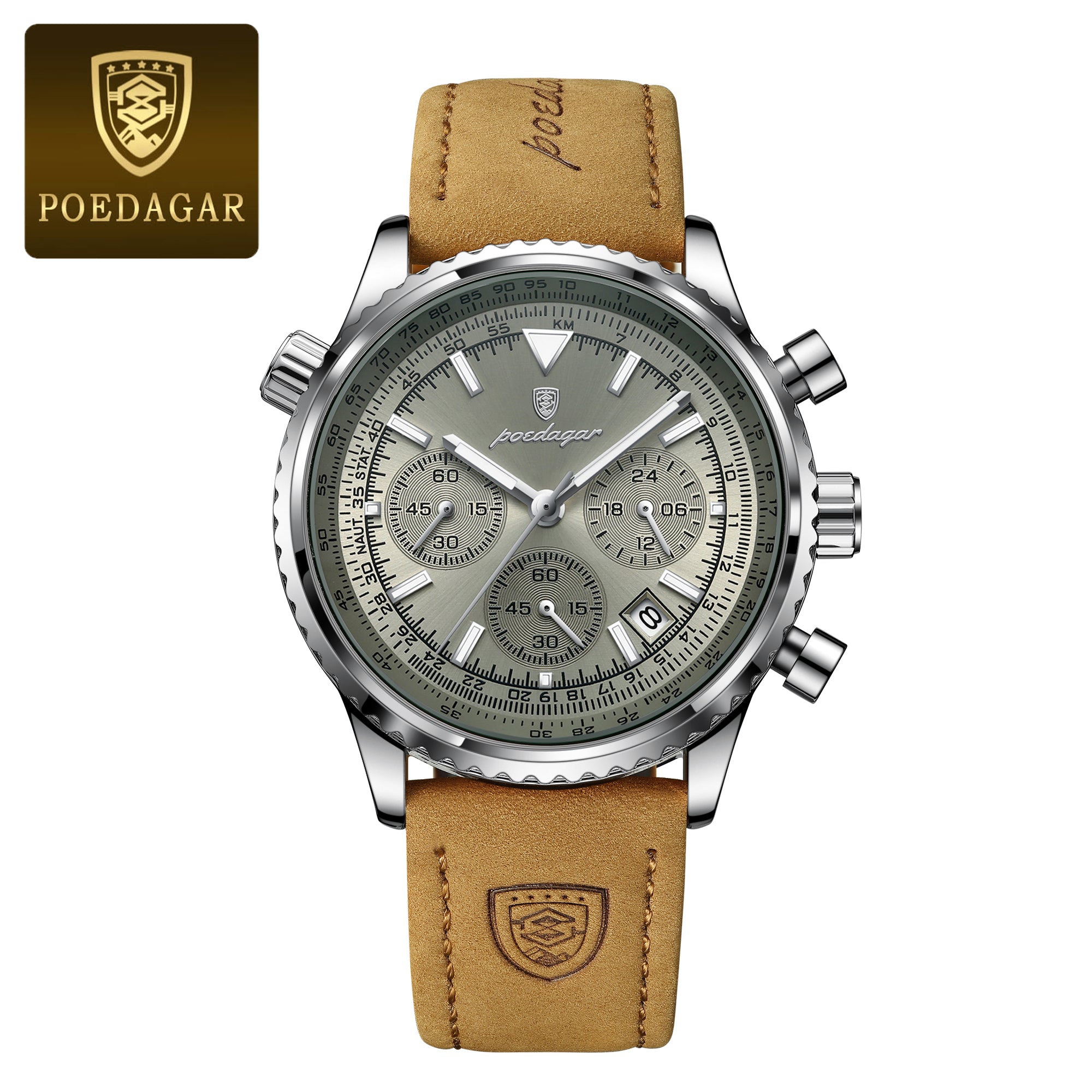 Prescott Leather Watch
