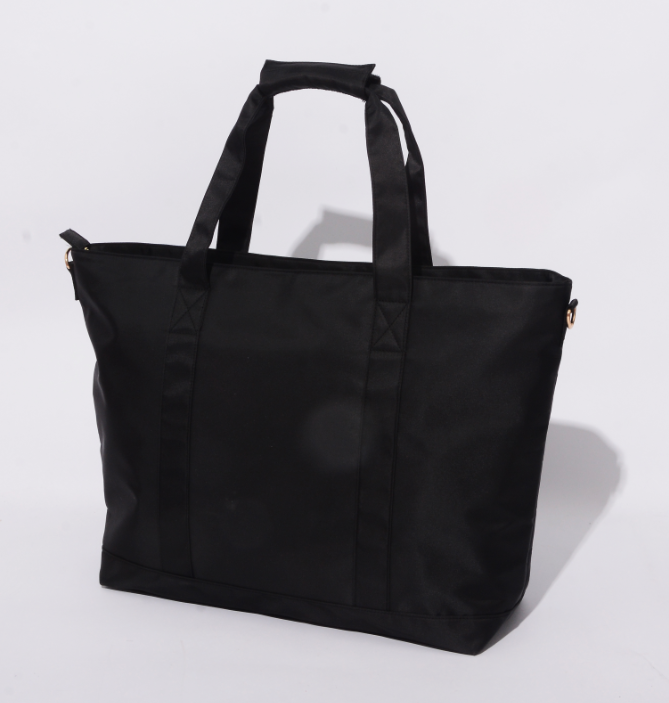 Nylon Tote Bag with Crossbody Strap – Women's Everyday Shoulder Bag