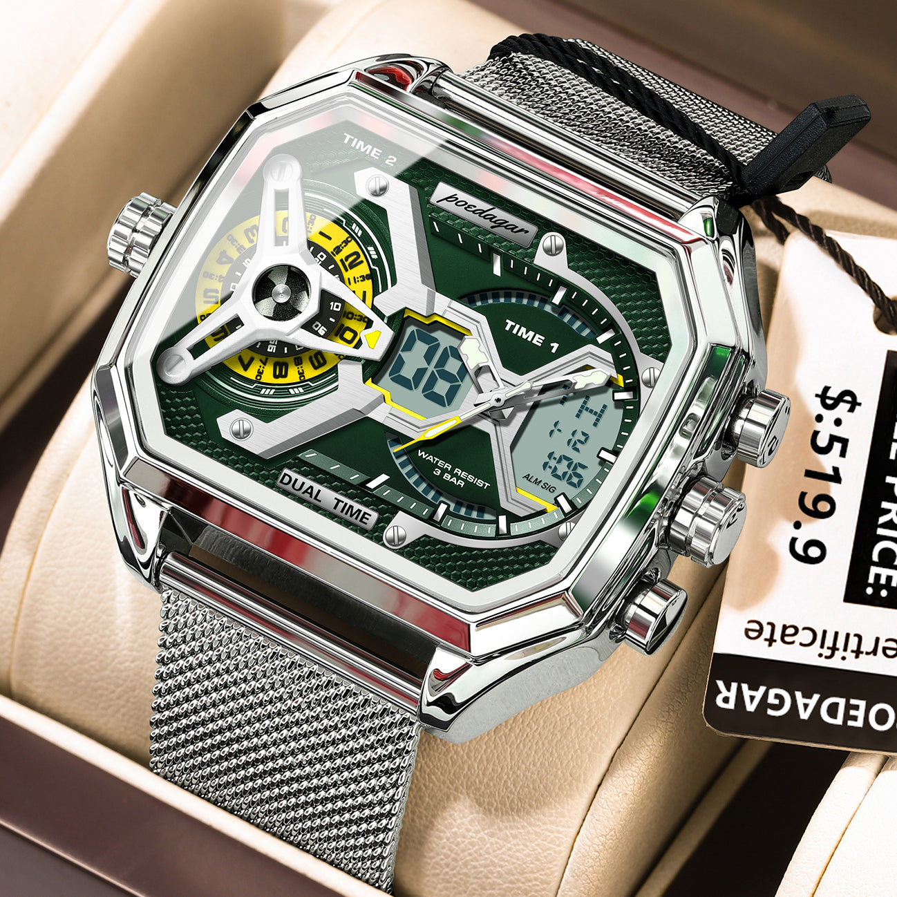 Vertex Dual-Time Watch