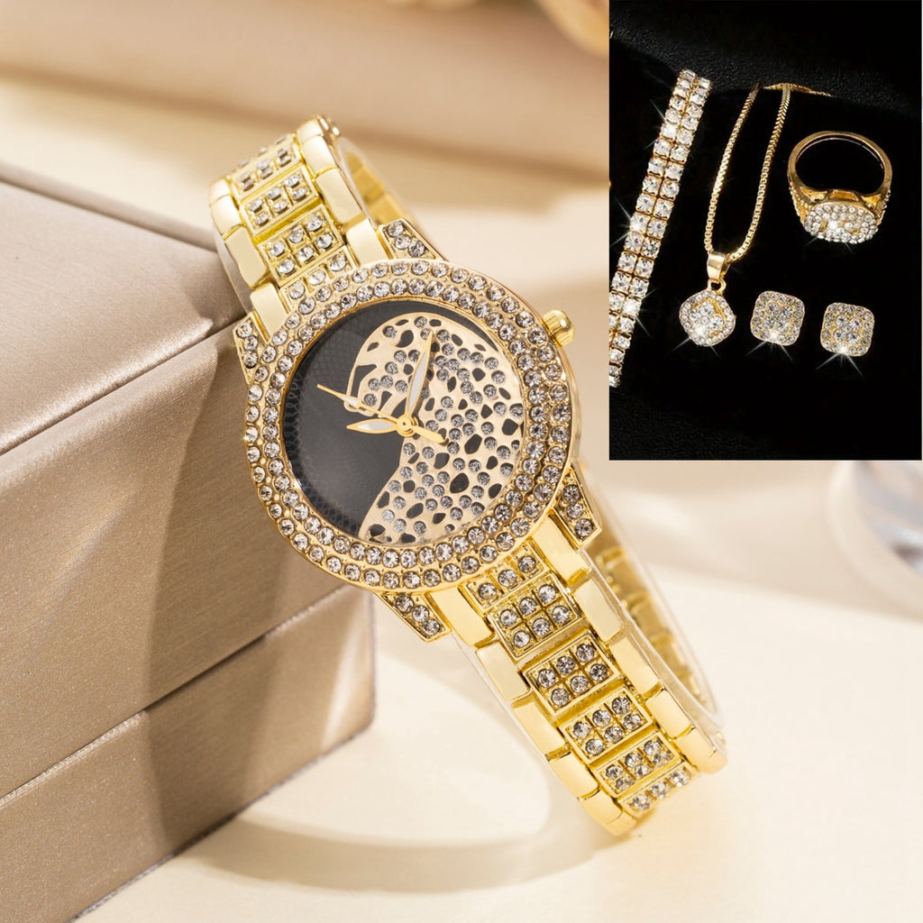 Odette Wild Print Watch