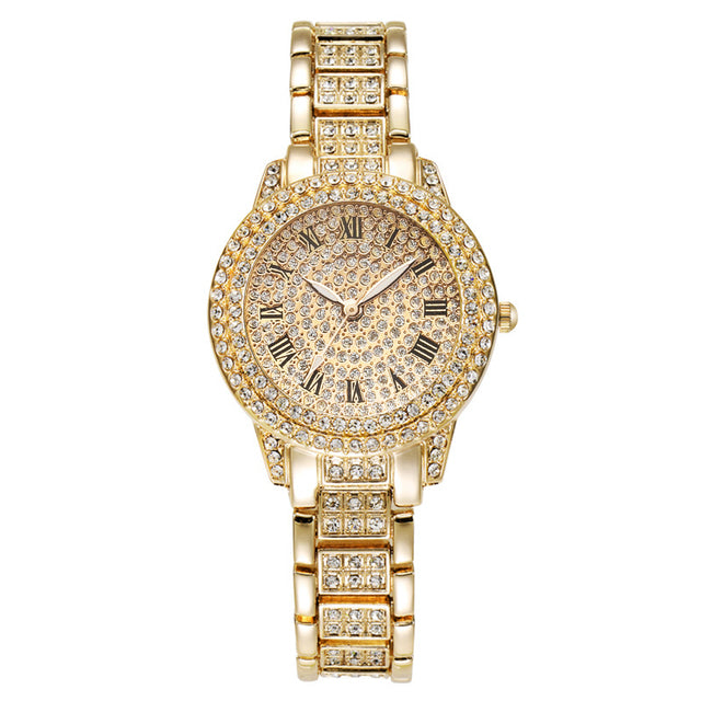 Seraphina Gold Bracelet Watch