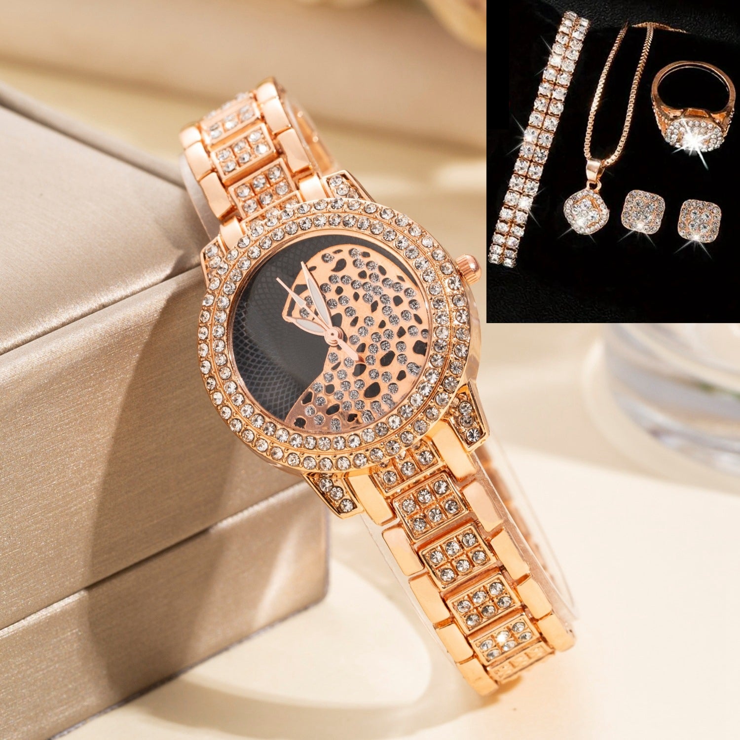 Odette Wild Print Watch