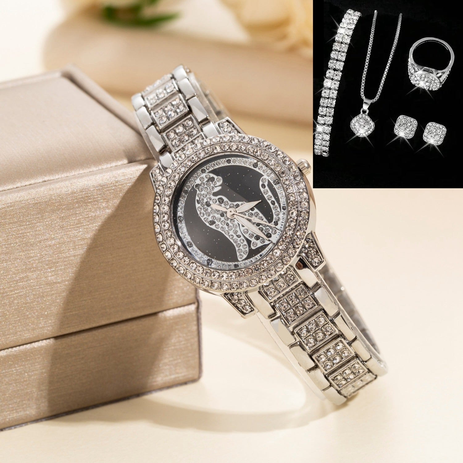 Odette Wild Print Watch