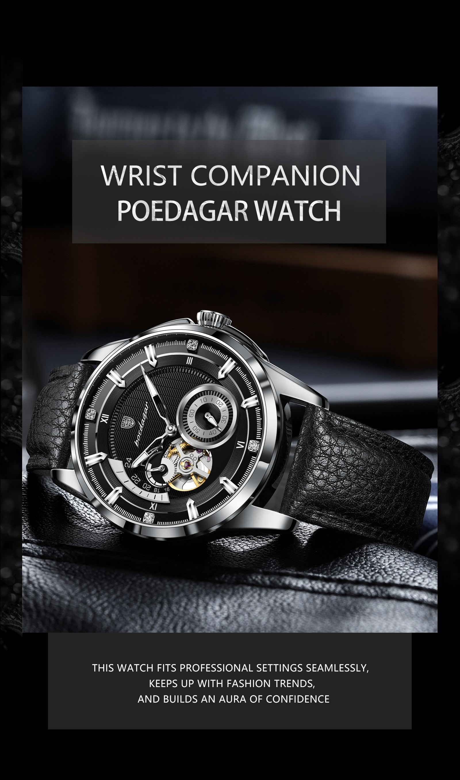 Nova Noir Automatic Watch