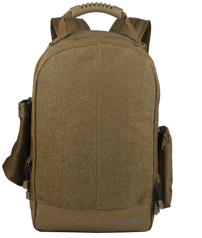 LOARMY Tactical Backpack with Bottle Pocket & Patches