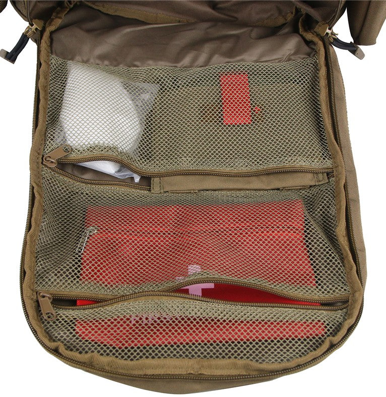 LOARMY Tactical Backpack with Bottle Pocket & Patches