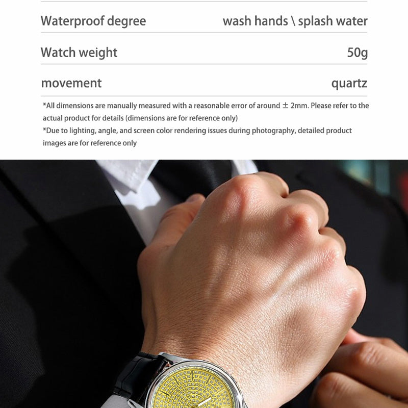 Monarch Noir Chronograph Watch