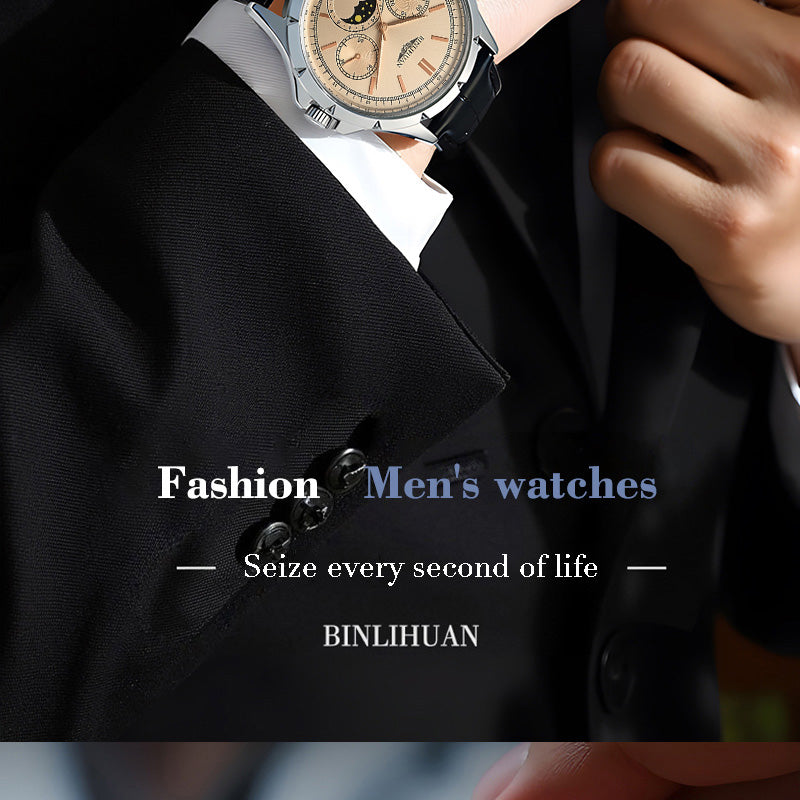 Vesper Noir Chronograph Watch
