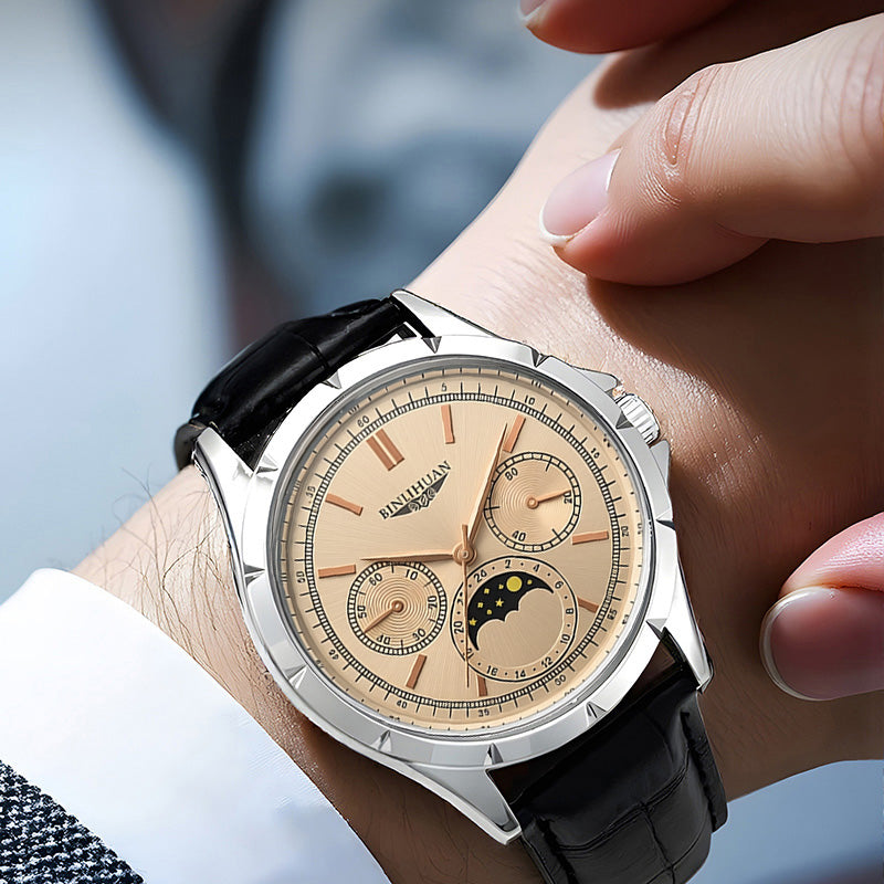 Vesper Noir Chronograph Watch
