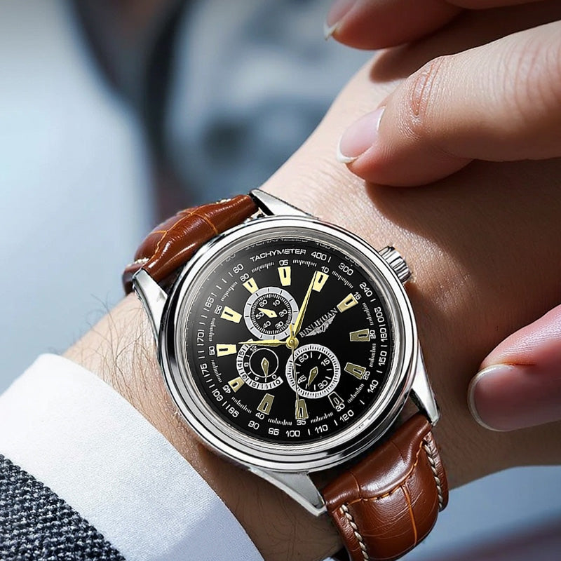Argent Heritage Chronograph Watch