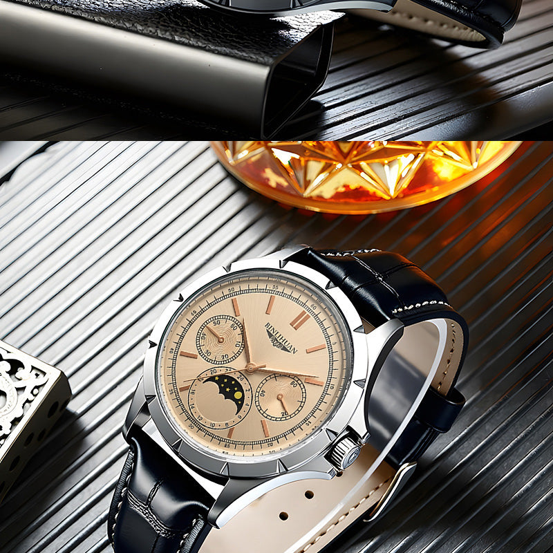 Vesper Noir Chronograph Watch