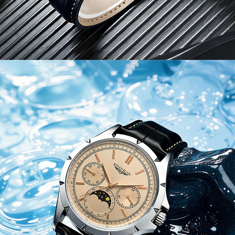 Vesper Noir Chronograph Watch