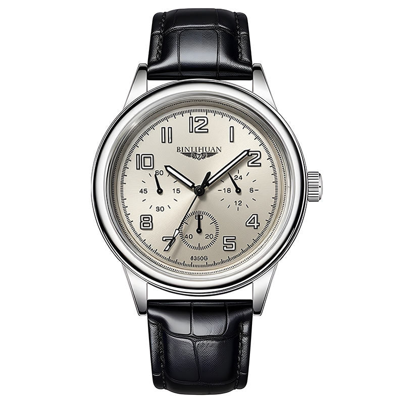 Opulent Crest Chronograph Watch