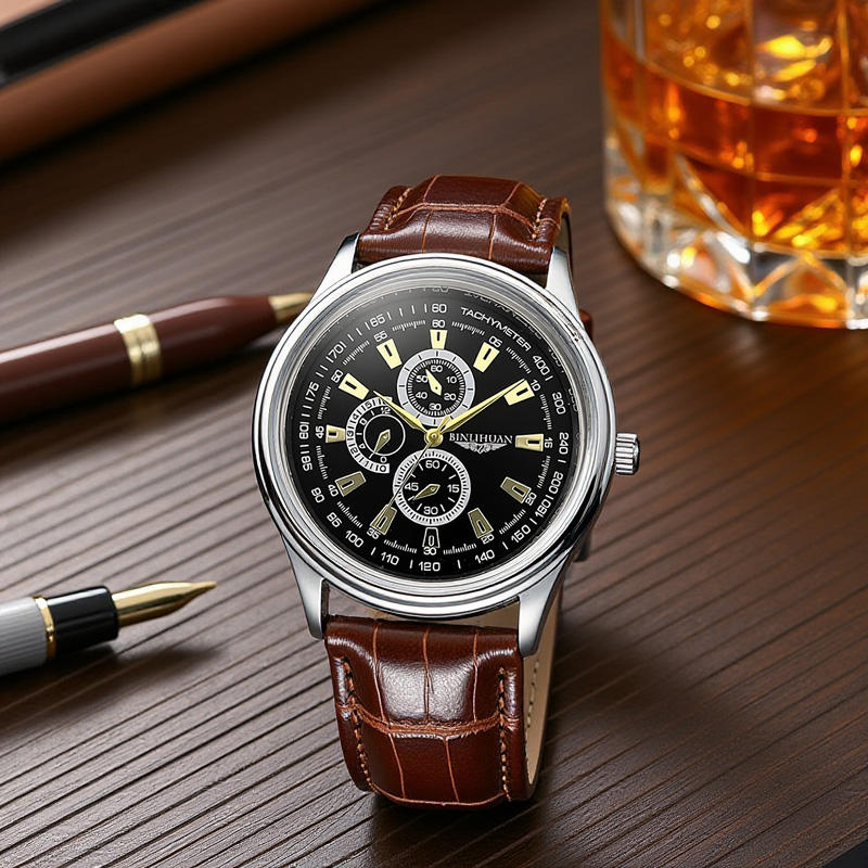 Argent Heritage Chronograph Watch