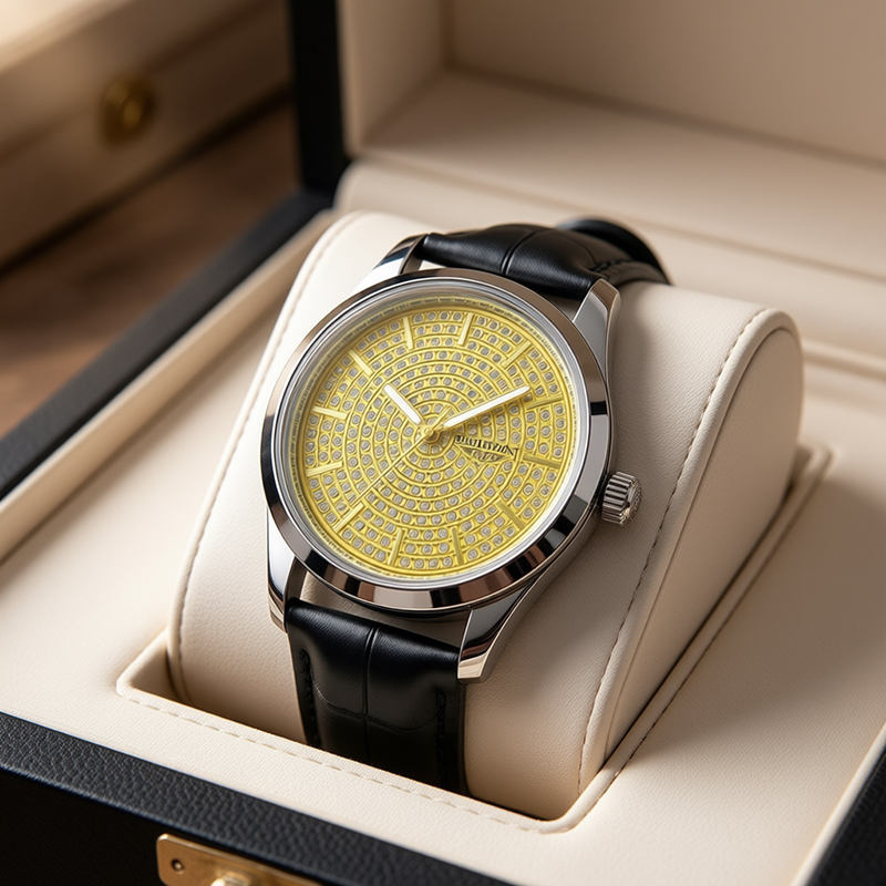 Monarch Noir Chronograph Watch