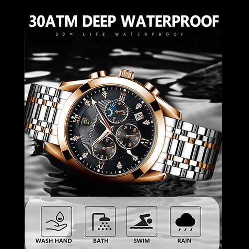 Ashford Rose Gold Moonphase Watch