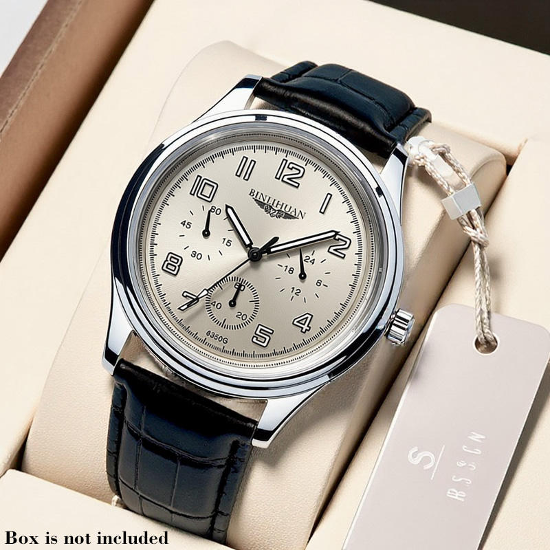 Opulent Crest Chronograph Watch