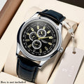 Emerald Crest Chronograph Watch