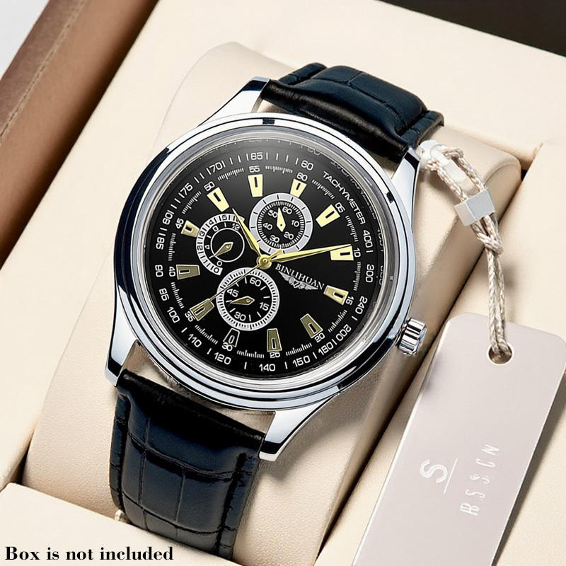 Emerald Crest Chronograph Watch