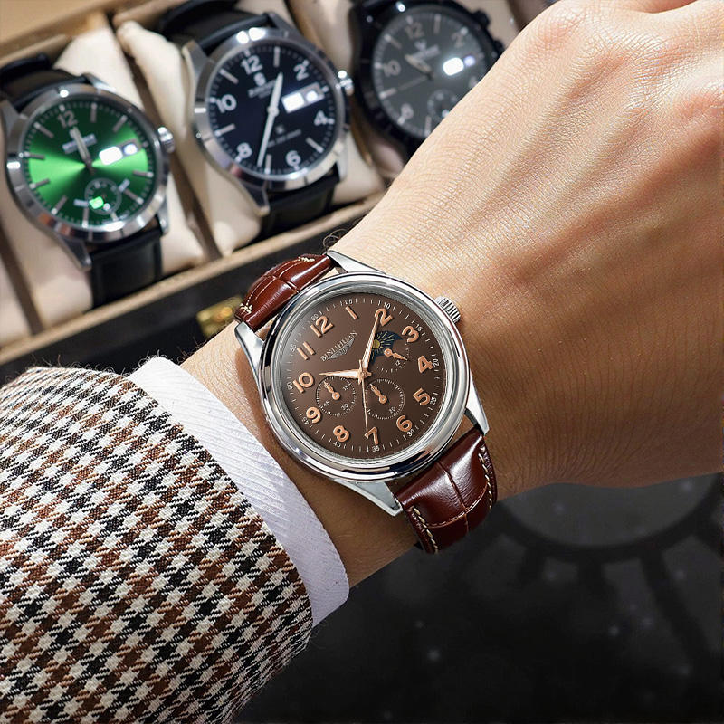 Crimson Elite Chronograph Watch