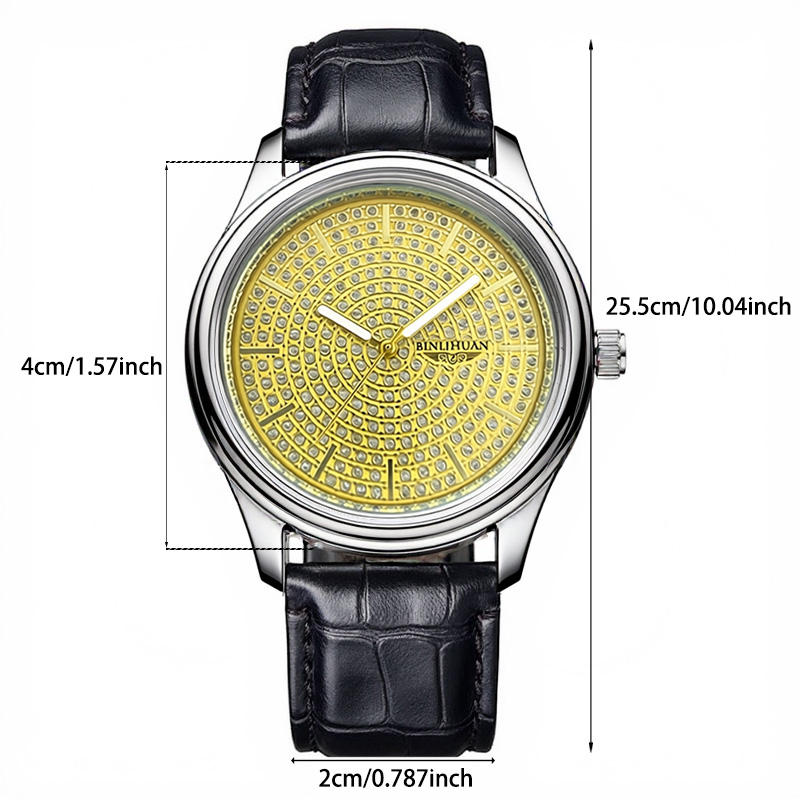Monarch Noir Chronograph Watch