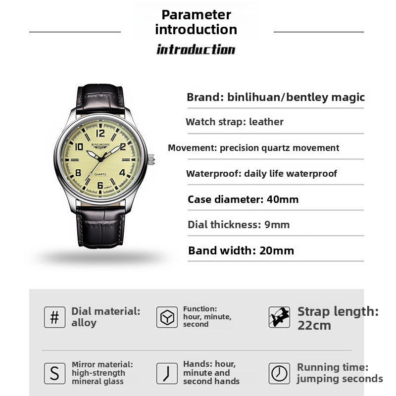 Zephyr Sapphire Chronograph Watch