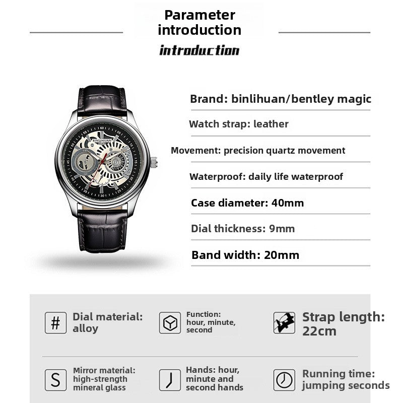 Obsidian Heritage Chronograph Watch