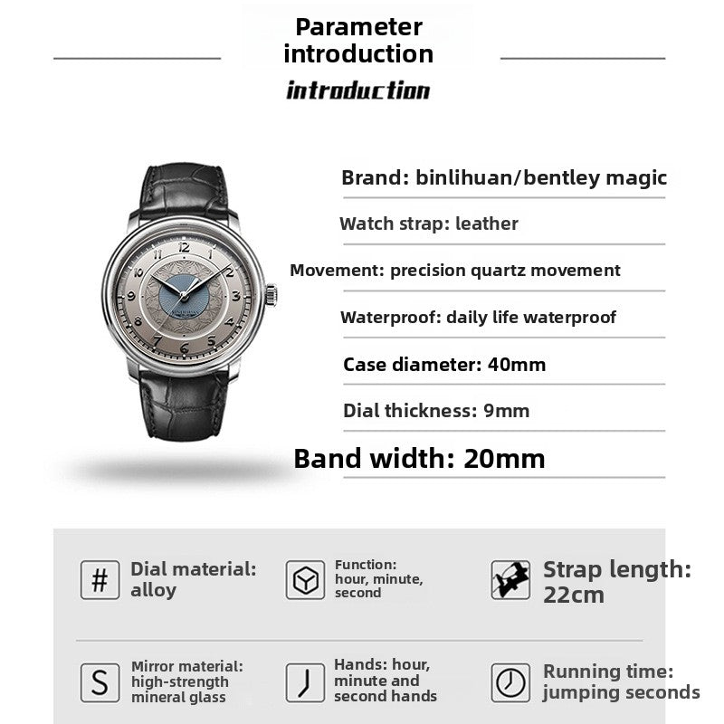 Platinum Vesper Chronograph Watch