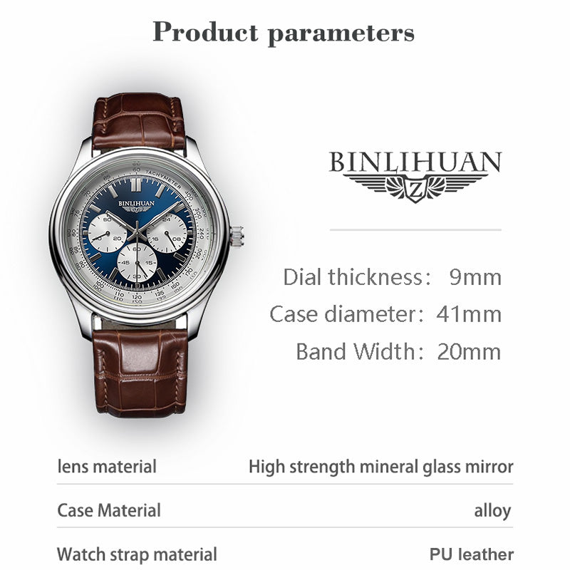 Lunar Reserve Chronograph Watch