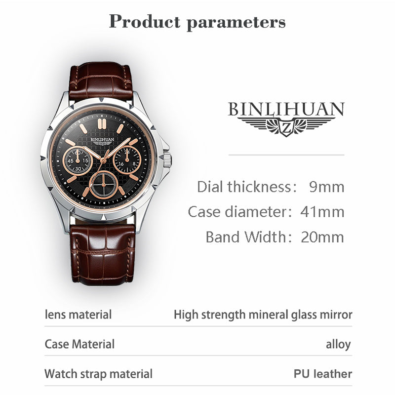 Sapphire Crest Chronograph Watch