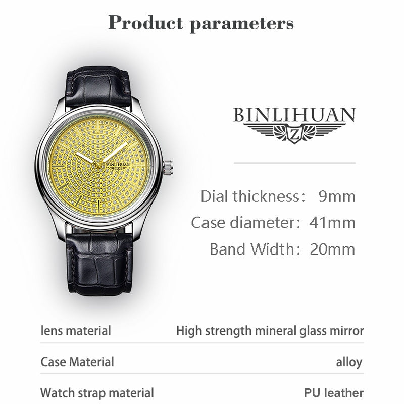 Monarch Noir Chronograph Watch
