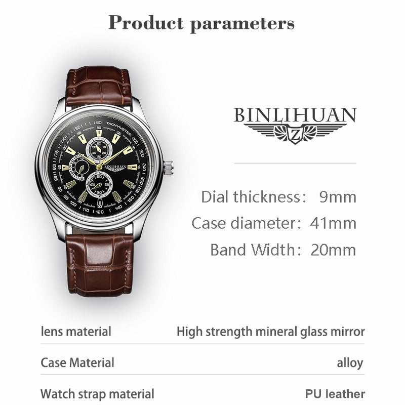Argent Heritage Chronograph Watch