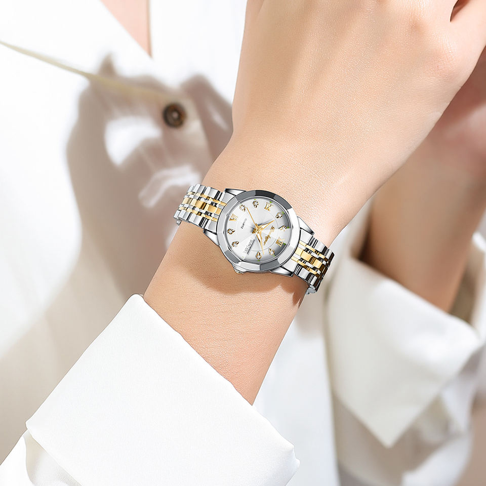 Beatrix Steel Watch