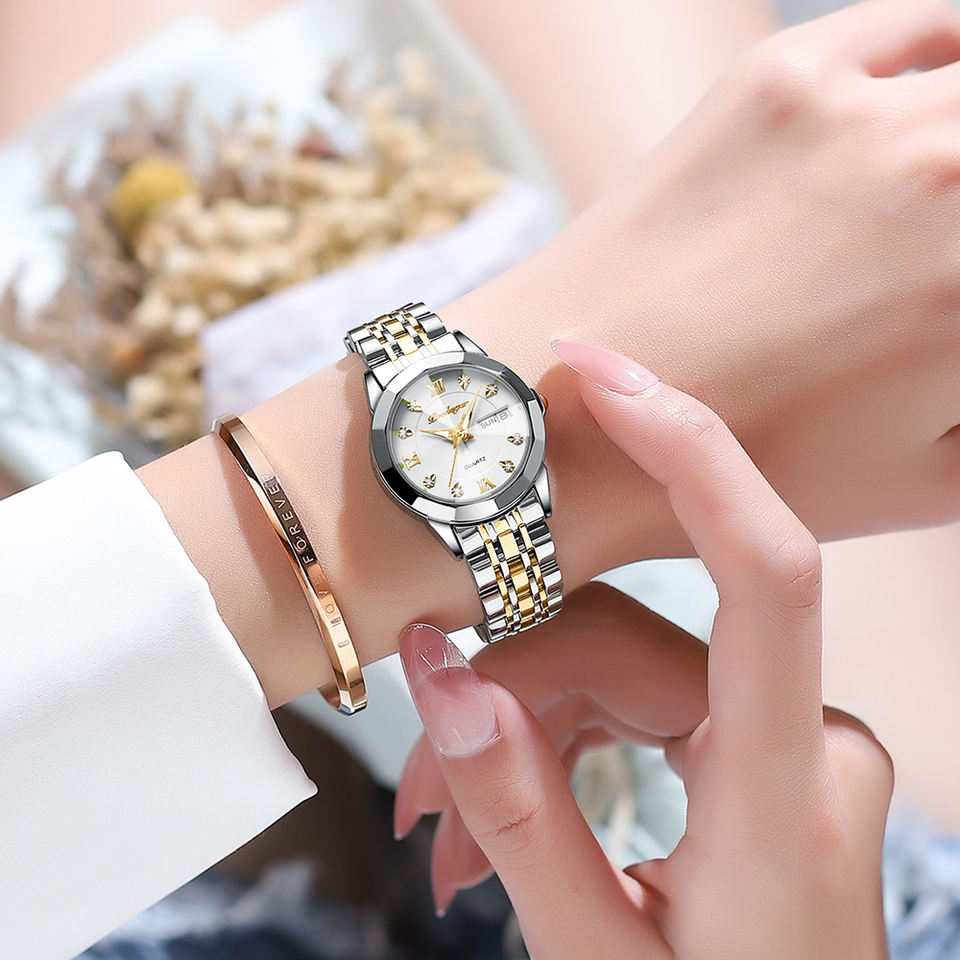 Beatrix Steel Watch