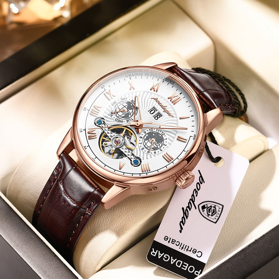 Voyager Rose Gold Automatic Watch
