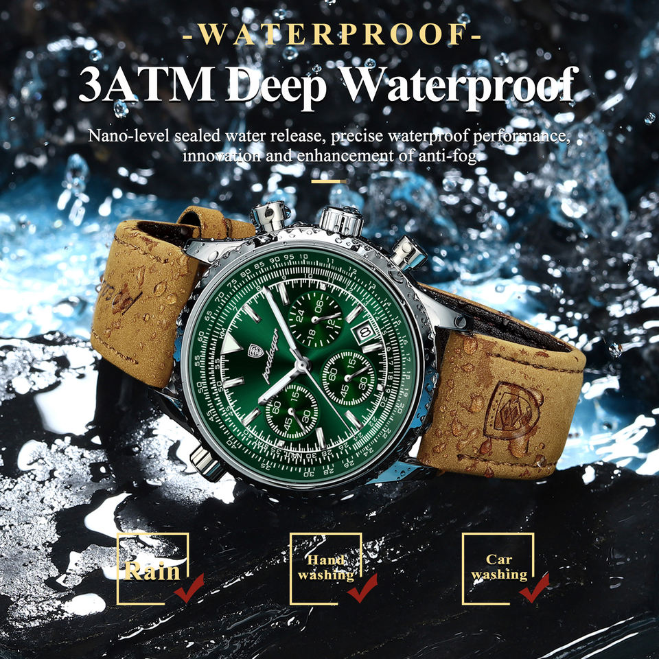 Prescott Leather Watch
