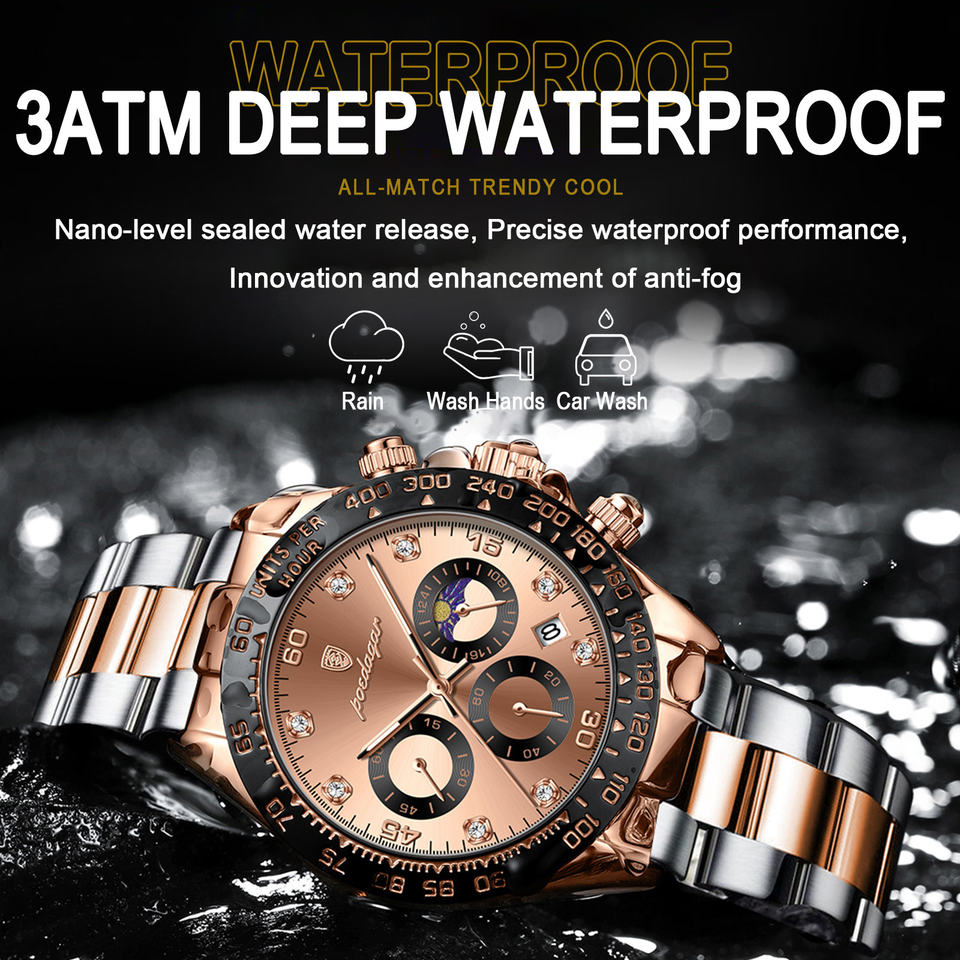 Sutherland Diamond Chronograph Watch