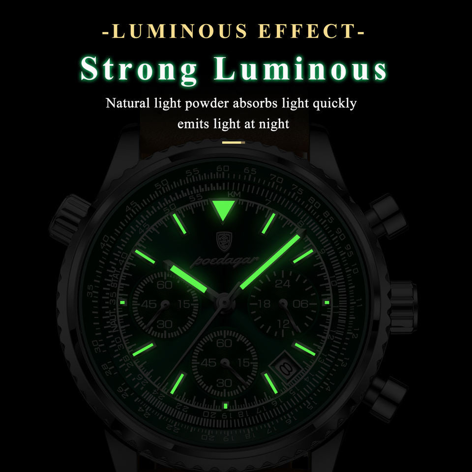 Prescott Leather Watch