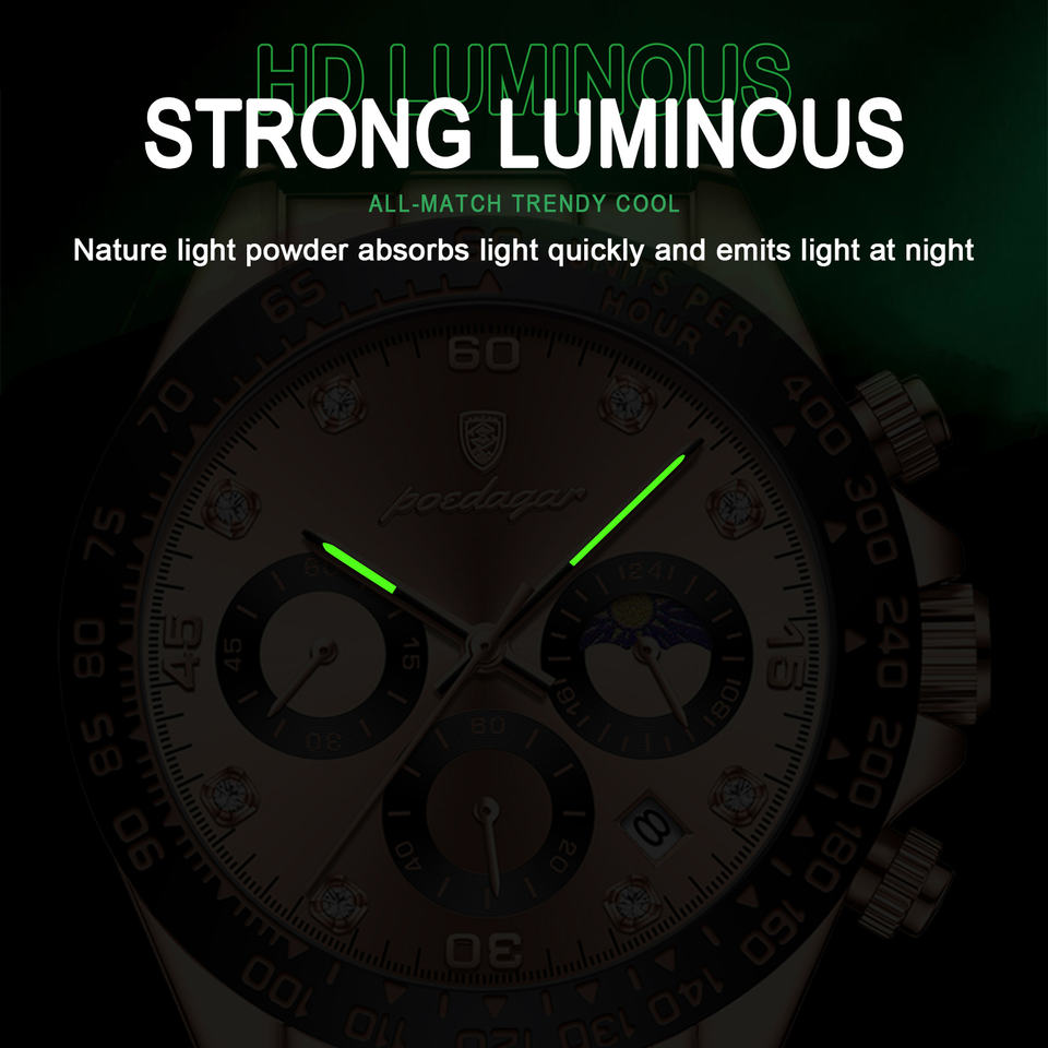 Sutherland Diamond Chronograph Watch