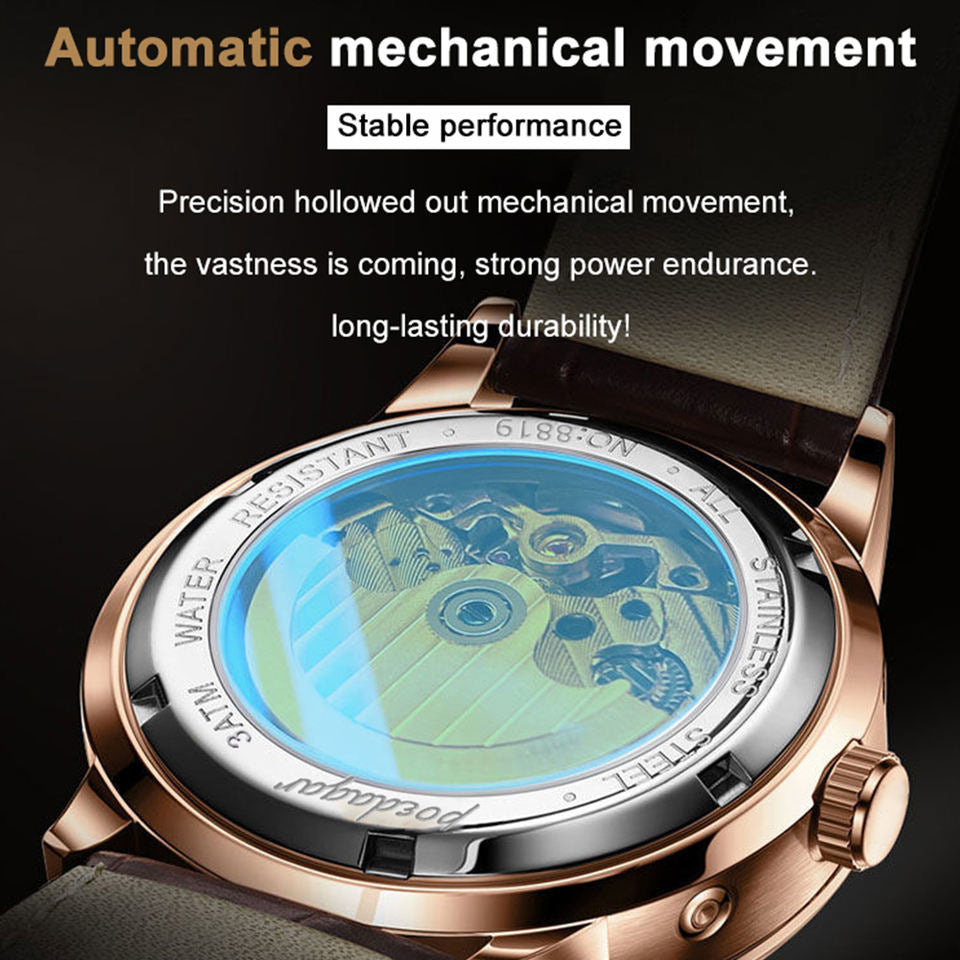 Voyager Rose Gold Automatic Watch