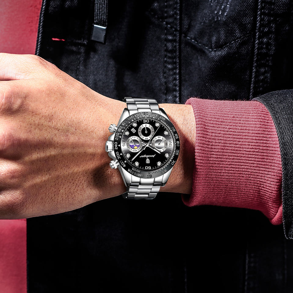 Camden Moonphase Chronograph Watch