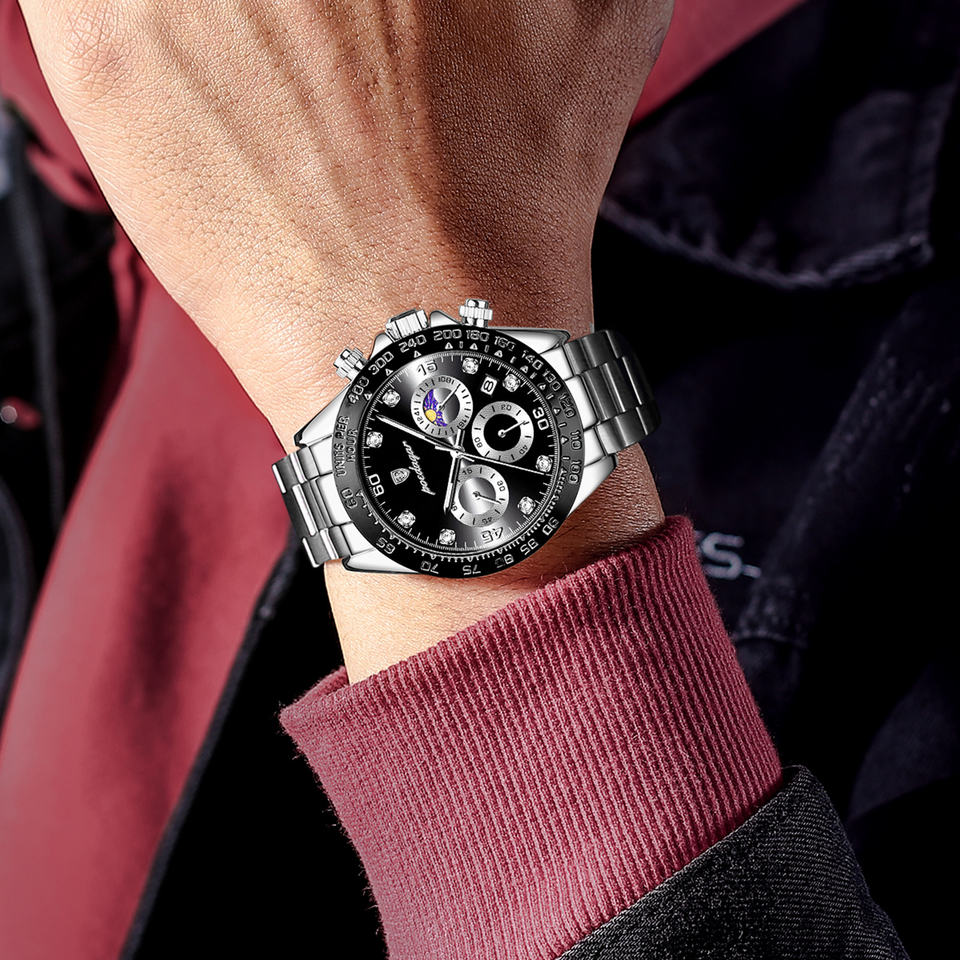 Camden Moonphase Chronograph Watch