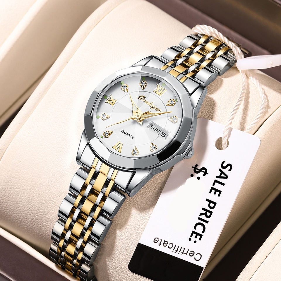 Beatrix Steel Watch