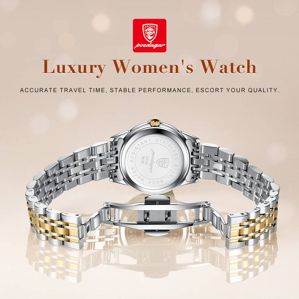 Beatrix Steel Watch