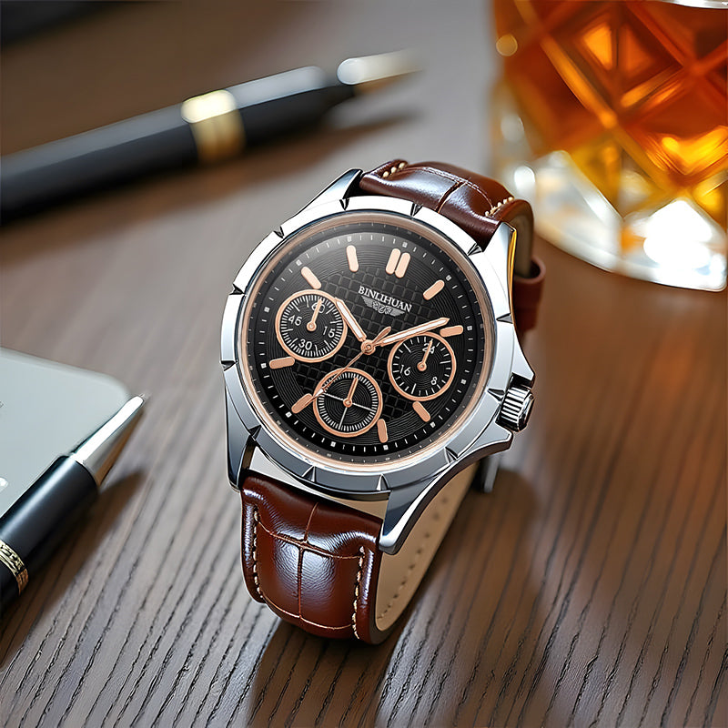 Sapphire Crest Chronograph Watch